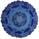 blue large turkish plate